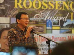 Terima Roosseno Award Didampingi Puput, Ahok Bicara Rekonsiliasi Nasional