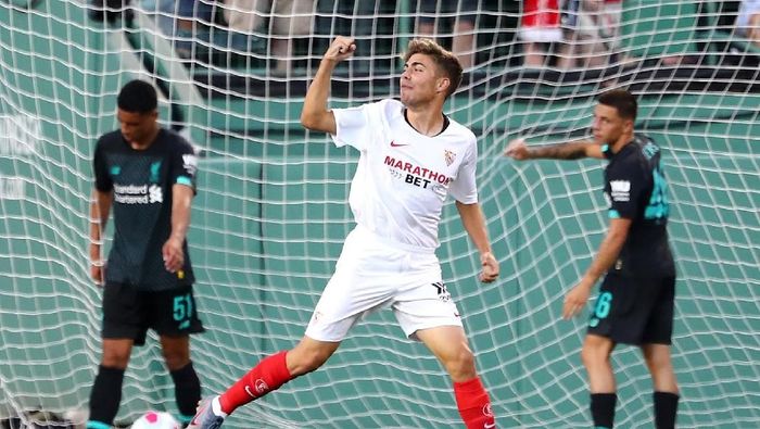 Sevilla kalahkan Liverpool 2-1 (Tim Bradbury/Getty Images) Sevilla kalahkan Liverpool 2-1 (Tim Bradbury/Getty Images)