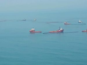 ESDM Sebut Tumpahan Minyak di Laut Karawang karena Ledakan Prematur ESDM Sebut Tumpahan Minyak di Laut Karawang karena Ledakan Prematur