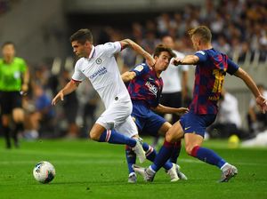 Barcelona Vs Chelsea di Babak I: Tammy Abraham Bawa The Blues Unggul 1-0