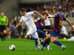 Barcelona Vs Chelsea di Babak I: Tammy Abraham Bawa The Blues Unggul 1-0