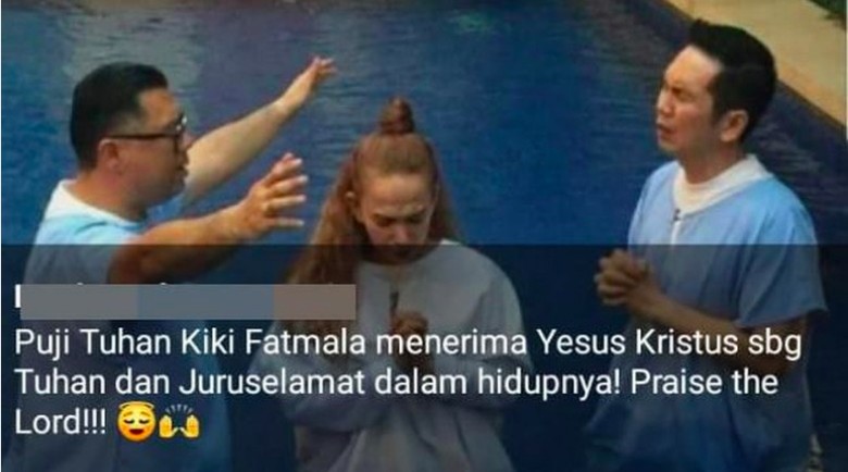 5 Fakta Kiki Fatmala yang Dikabarkan Pindah Agama/Foto: Istimewa