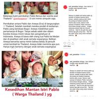 Bukti Aarey Jason, istri Pablo Benua di Thailand