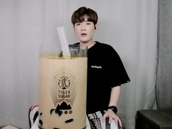 Unik! Youtuber Asal Korsel Ini Bikin Sendiri Makanan Jumbo untuk Mukbangnya