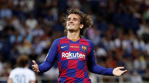 Antoine Griezmann punya kesempatan unjuk gigi tanpa Lionel Messi.