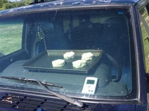 Suhu di Nebraska Terlalu Panas, Orang-orang Panggang Kue Dalam Mobil