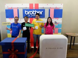 Sasar Industri Kreatif, Brother Luncurkan Printer P-Touch Cube