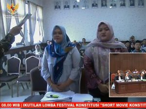 MK Periksa Saksi Partai Perindo Lewat Teleconference