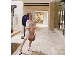 Foto: Gaya Cantik Yoona SNSD Saat Lagi Jalan-jalan di Bali