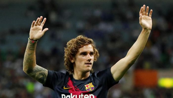 Konflik Atletico Madrid dan Barceloan terkait transfer Antoine Griezmann selesai sudah (Issei Kato / Reuters)