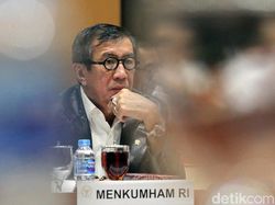 Menkum HAM Ngaku Sudah Bicarakan Draf Revisi UU KPK dengan Agus Rahardjo