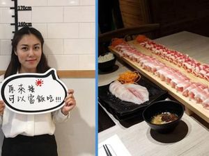 Asyik! Makan Hot Pot di Sini Gratis Lembaran Daging Sesuai Tinggi Badan