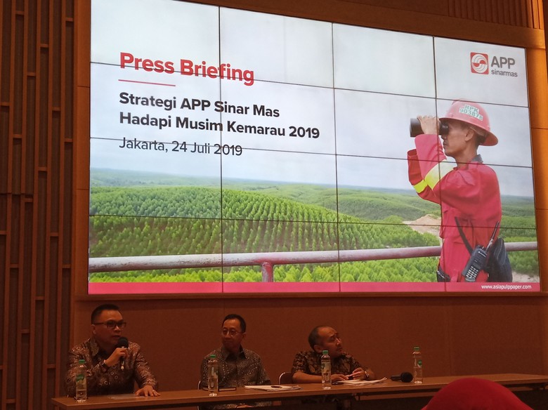 APP Sinar Mas Kucurkan Rp 300 M untuk Cegah Kebakaran Hutan