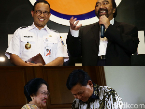 Pertemuan Paloh-Anies Barengan dengan Mega-Prabowo, Ada Kaitannya?