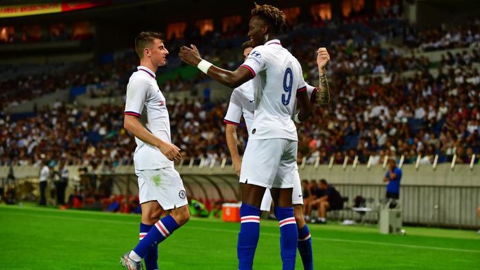 Tammy Abraham dan Mason Mount, dua pemain mudah potensial Chelsea (Foto: Photo by Atsushi Tomura/Getty Images) Tammy Abraham dan Mason Mount, dua pemain mudah potensial Chelsea (Foto: Photo by Atsushi Tomura/Getty Images)