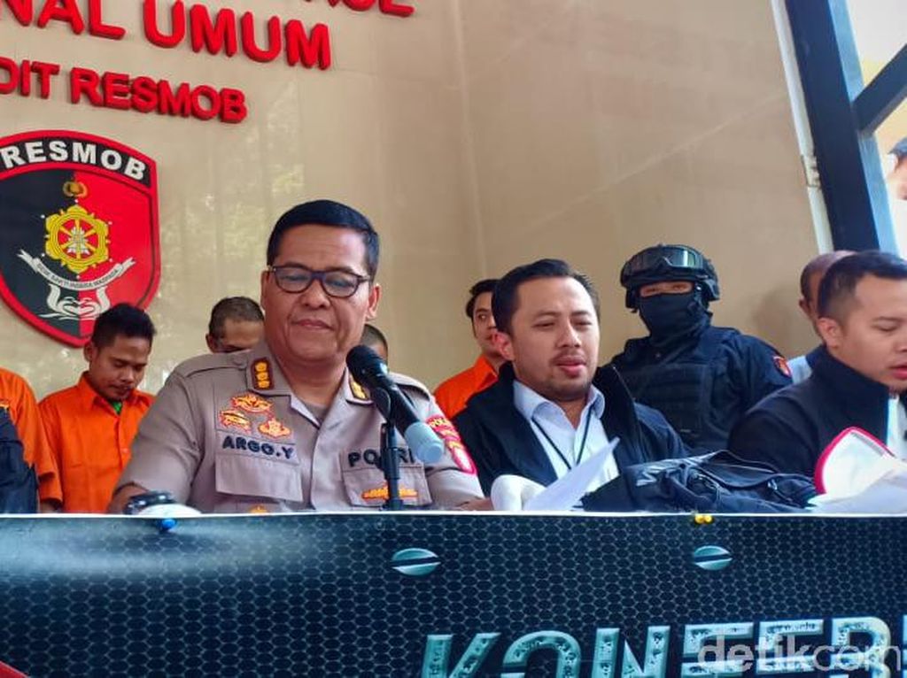 Komplotan Penadah Motor Curian Jaringan Jakarta-Banten Dibekuk Polisi