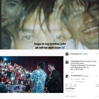 Ungkapan Semangat Tatjana Saphira dan Chandra Liow