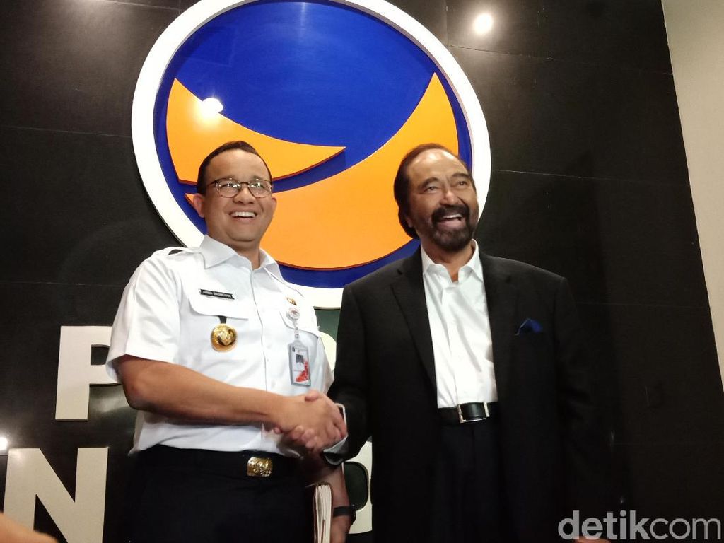 Anies Temui Surya Paloh, Ini yang Dibahas Anies Temui Surya Paloh, Ini yang Dibahas