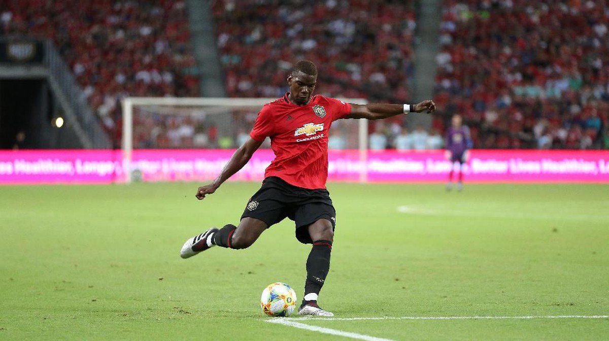 Gelandang Manchester United Paul Pogba. (Foto: Lionel Ng / Getty Images)
