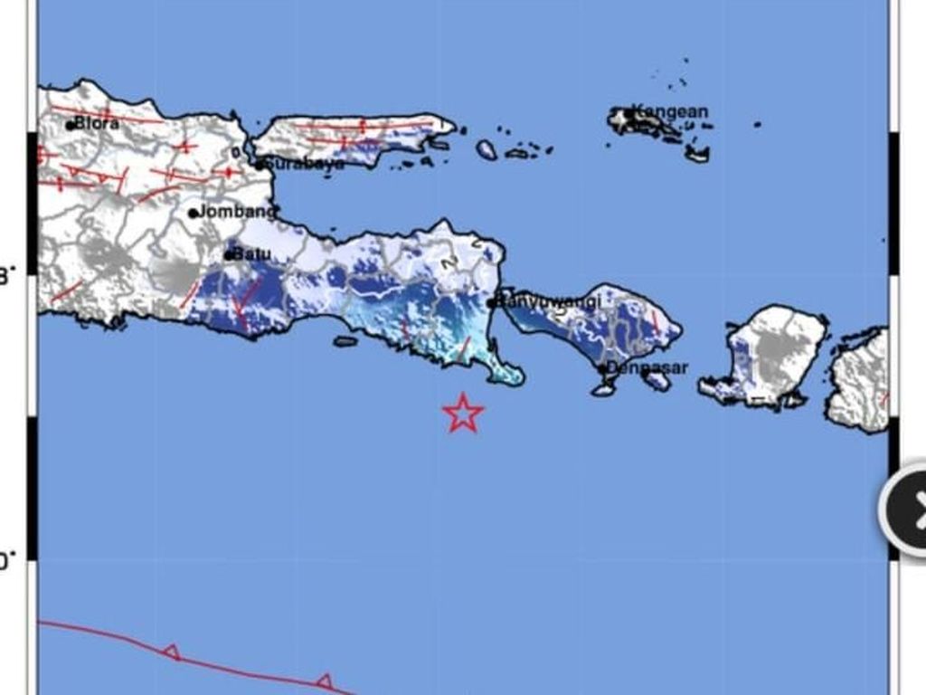 Gempa di Jembrana Bali Juga Dirasakan Warga Banyuwangi Gempa di Jembrana Bali Juga Dirasakan Warga Banyuwangi