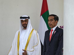 Bertemu Jokowi, Putra Mahkota Abu Dhabi Disuguhi Salak dan Durian