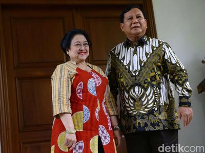 Kilas Balik Momen-momen Pertemuan Prabowo dan Megawati
