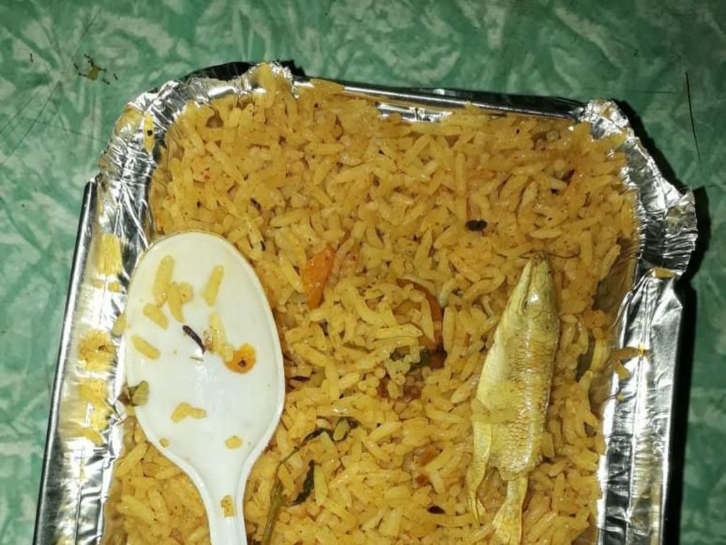 Demi Makan Gratis di Kereta, Pria India Ini Masukkan Kadal ke Dalam Makanannya Sendiri Demi Makan Gratis di Kereta, Pria India Ini Masukkan Kadal ke Dalam Makanannya Sendiri