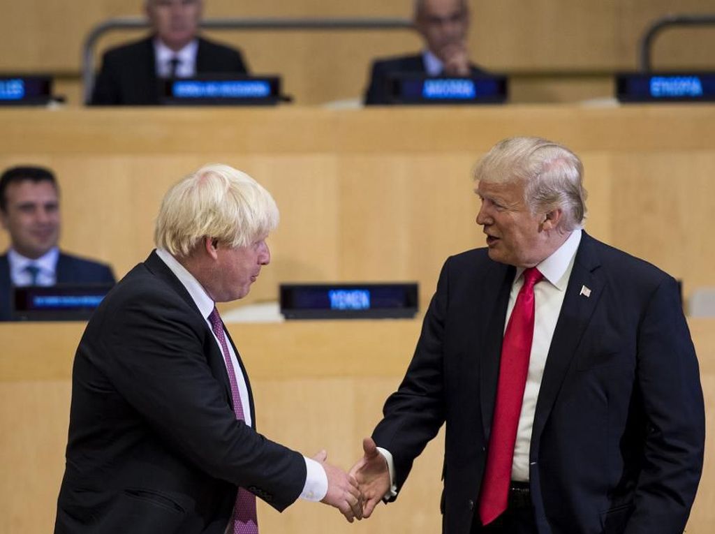 Boris Johnson Menangi Pemilu Parlemen Inggris, Trump Ucapkan Selamat Boris Johnson Menangi Pemilu Parlemen Inggris, Trump Ucapkan Selamat