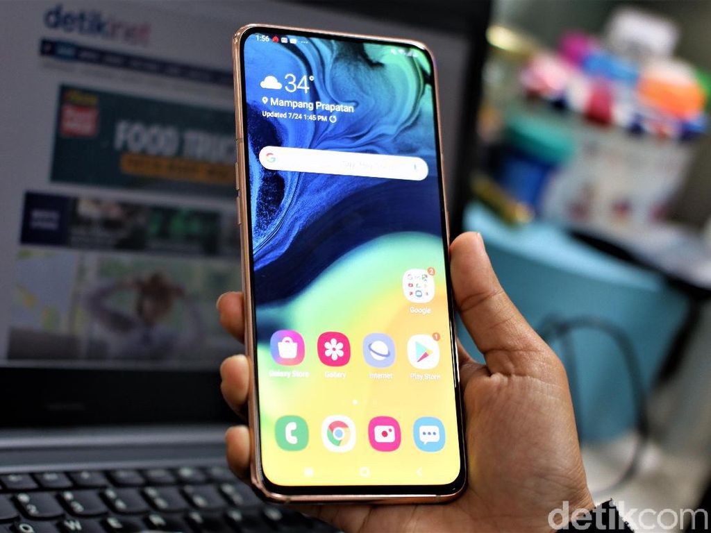 Samsung Galaxy A80, Unik dengan Kamera Pop-up Bolak-balik Samsung Galaxy A80, Unik dengan Kamera Pop-up Bolak-balik