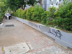 Tembok Pemkab Bojonegoro Jadi Sasaran Vandalisme, Iseng atau Protes?