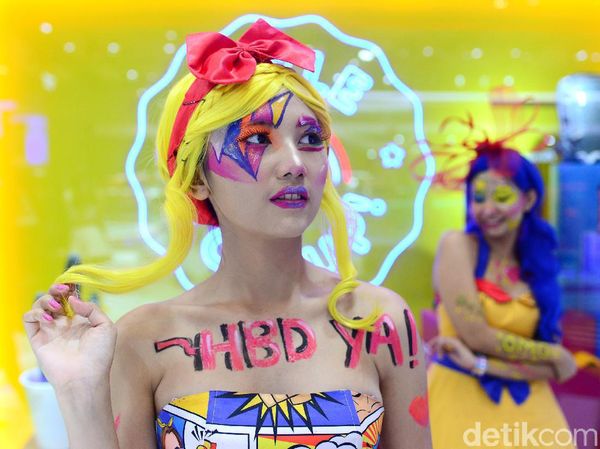 Warna-warni Ceria Para Gadis Daihatsu di GIIAS 2019