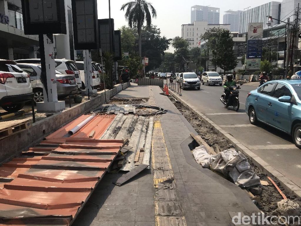 Ada Perubahan Anggaran, Tak Ada Pelebaran Trotoar di Jakarta Tahun 2020 Ada Perubahan Anggaran, Tak Ada Pelebaran Trotoar di Jakarta Tahun 2020