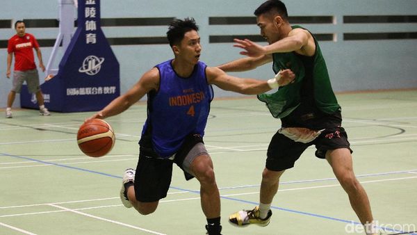 Melihat Latihan Timnas Basket Jelang SEA Games 2019