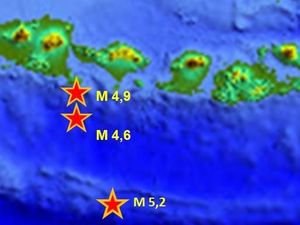 BMKG Jelaskan 3 Gempa Signifikan yang Guncang Selatan Bali