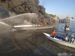 Kapal Dit Polair Polda Sulsel Terbakar, 1 Polisi Meninggal