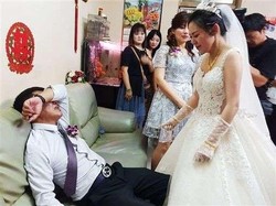 Viral, Momen Haru Ayah Menangis Tak Izinkan Putrinya Pergi Saat Menikah