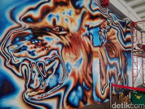 Keren! Mural Persahabatan Jakarta-Berlin Warnai Terowongan Kendal