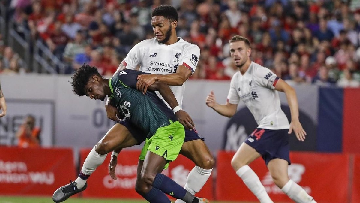 Liverpool gagal menang di tiga laga pramusim di Amerika Serikat (AP Photo/Frank Franklin II)