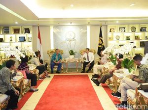 Bertemu Formappi, Ketua DPR Pamer Kinerja Bertemu Formappi, Ketua DPR Pamer Kinerja