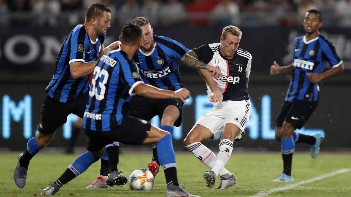 Inter Milan kalah adu penalti dari Juventus. (Foto: Fred Lee/Getty Images)
