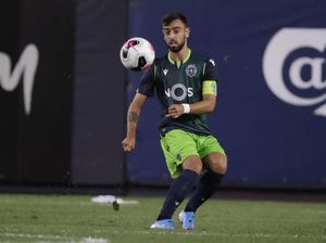 Ketika Bruno Fernandes Pamer Aksi di Depan Klopp