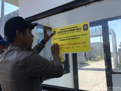 Pos Perumahan di Kota Mojokerto Disegel, 12 Unit Rumah Tak Kantongi Izin