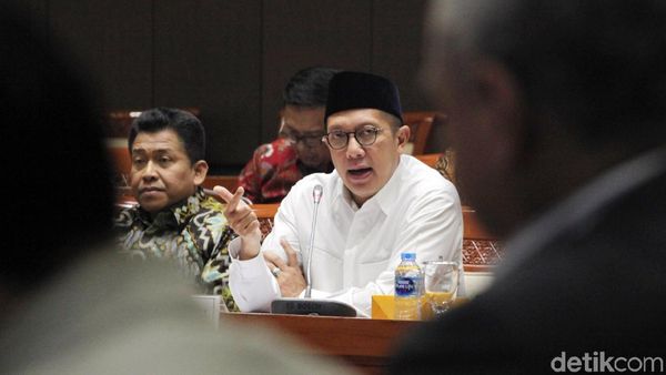 Menag Lukman Rapat Bareng Komisi VIII DPR