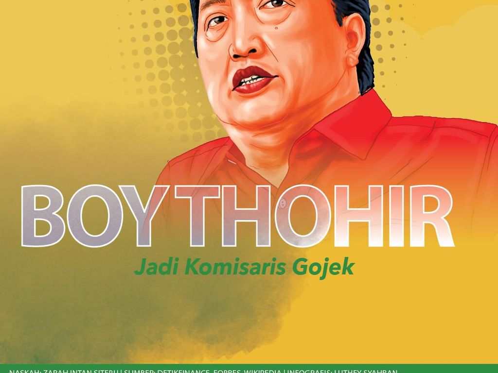 Boy Thohir, Komisaris Baru Gojek Boy Thohir, Komisaris Baru Gojek