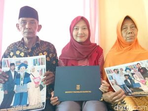 Tukang Becak Asal Cilegon Tak Menyangka Anaknya Lulus S2 Cum Laude di ITB