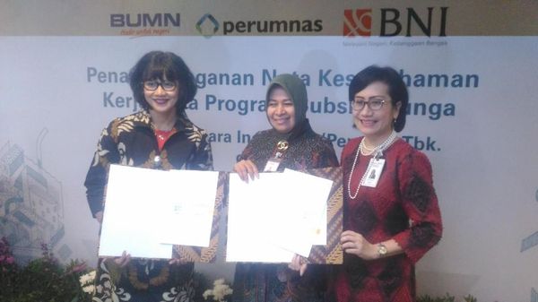 BNI Gandeng Perum Perumnas