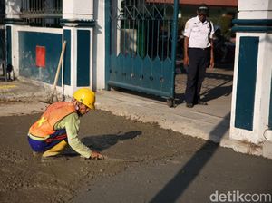 Trotoar Jalan Dr Sutomo Jakarta Pusat Direvitalisasi Trotoar Jalan Dr Sutomo Jakarta Pusat Direvitalisasi