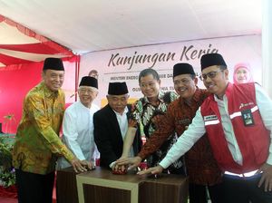 Ke Jatim, Jonan Cek Stasiun Pengisian Elpiji Milik Pesantren
