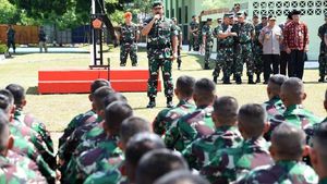 Panglima TNI Pimpin Apel Kesiapan Pasukan Pengaman Perbatasan