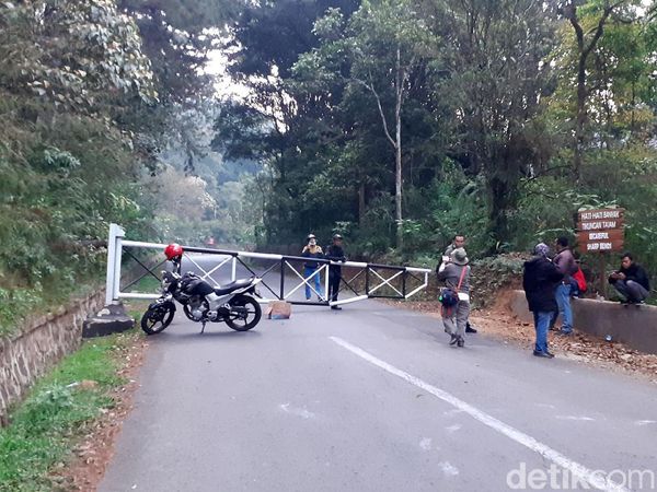 Erupsi, Wisata Tangkuban Perahu Ditutup Sementara